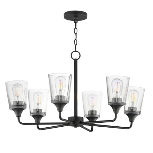 Hudson-Single-Tier Chandelier (19|12876CLBK)