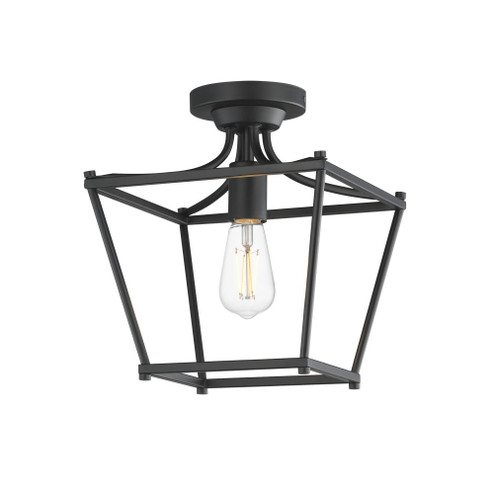 Clifton-Semi-Flush Mount (19|25311BK)