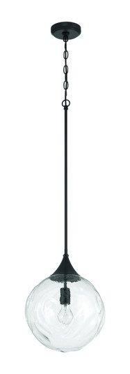 Reflection 1 Light Pendant in Flat Black (20|61292-FB)