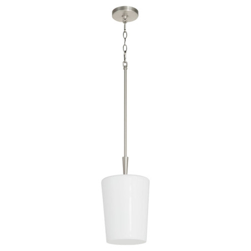 GOODWIN 8'' PENDANT w/ OPAL - STN (83|3204-265)