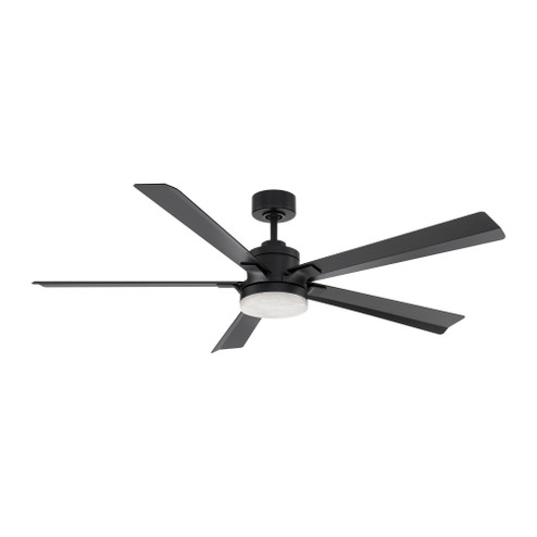 RADIANT CEILING FAN 64IN W LIGHT KIT (7200|FR-D2603-64L-MB)