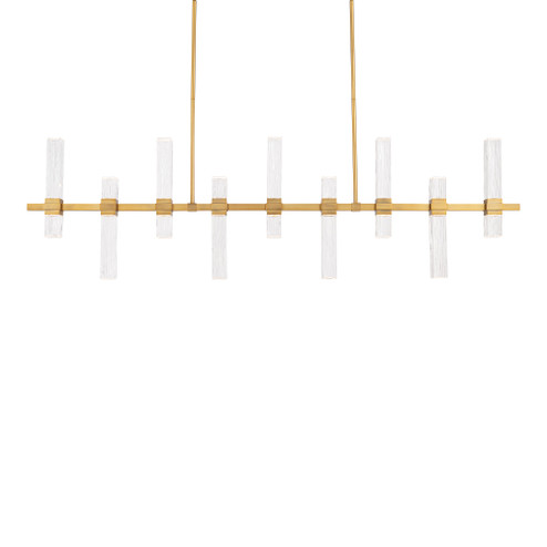 CINAPLEX 57IN 9LT LINEAR PENDANT 3000K (3612|PD200657-TWA-AB)