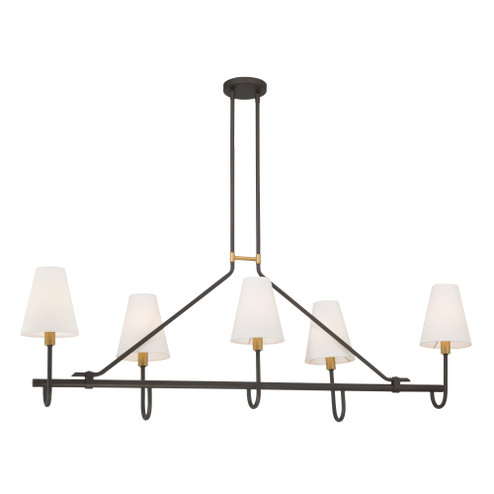 Bellforge 51'' 5-Light Linear Chandelier (10|12105-855)