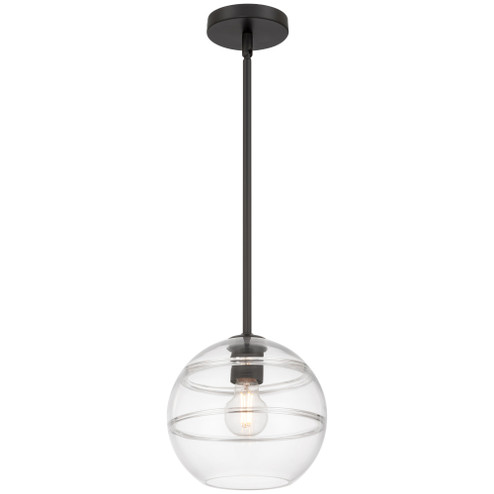 1 Light Pendant (7|63092-MBL/CRB)