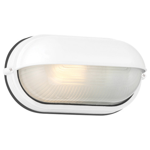 1 Light Outdoor LED Bulkhead (7|20191LEDDMGLP-WH/FST)