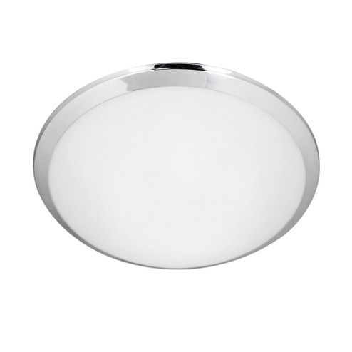Malta 15-in Silver Dimmable LED Flush Mount (461|FM1515-CH-5CCT)