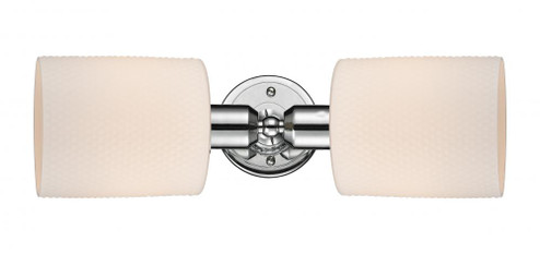 Cobbleskill - 2 Light - 17 inch - Polished Chrome - Linear Bath Vanity Light (3442|900-2W-PC-G111)