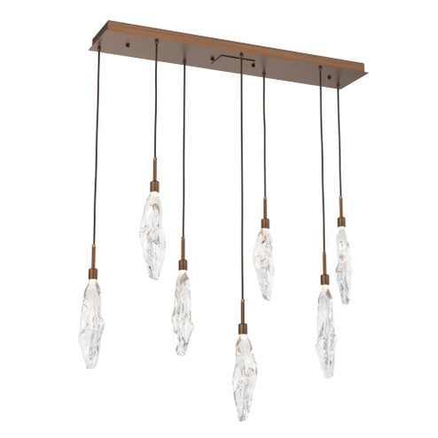 Icefall Linear 7pc Multi-Pendant (1289|PLB0107-07-RB-C-C01-L1-000)