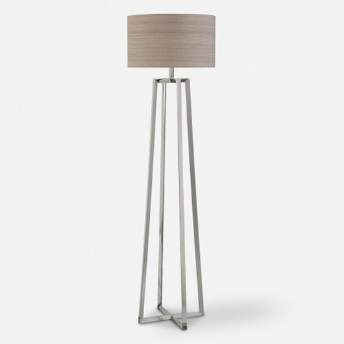 Uttermost Keokee Polished Nickel Floor Lamp (85|28111)