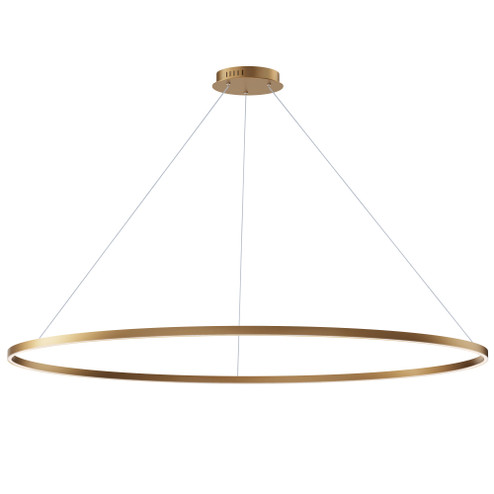Groove 72'' Pendant - 5CCT Select (94|E52736-GLD)