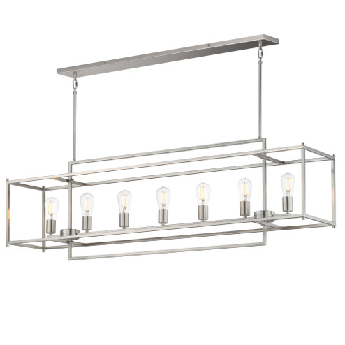 Gridline 7-Light Linear Pendant (19|10417SN)