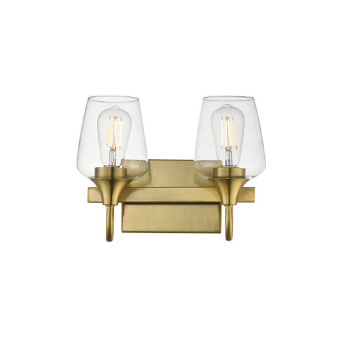 Goblet 2-Light Wall Sconce (19|26132CLNAB)