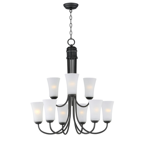 Logan 9-Light Chandelier (19|10046FTBK)