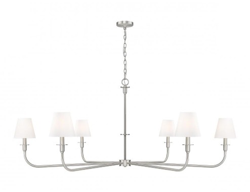 6 Light Chandelier (276|3049-62BN)