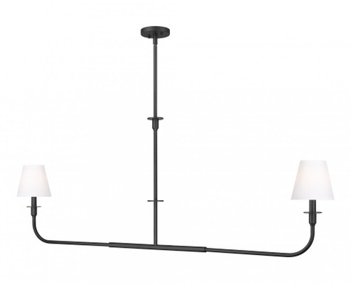 2 Light Linear Chandelier (276|3049-60L-MB)