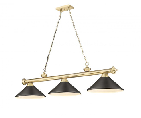 3 Light Billiard (276|2306-3HBR-MBRZ)