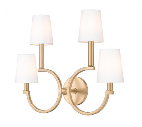 4 Light Wall Sconce (276|2016-4S-MGLD)
