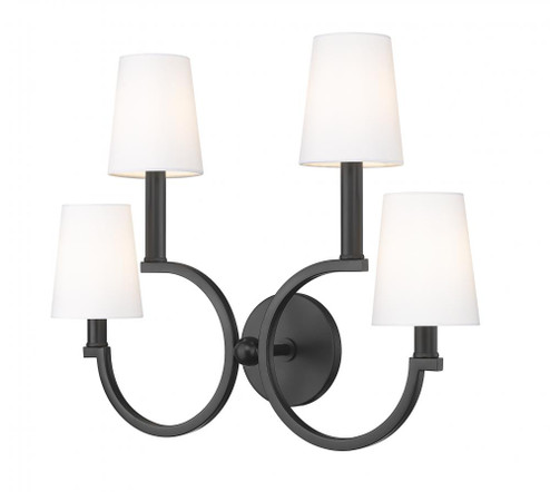 4 Light Wall Sconce (276|2016-4S-MB)