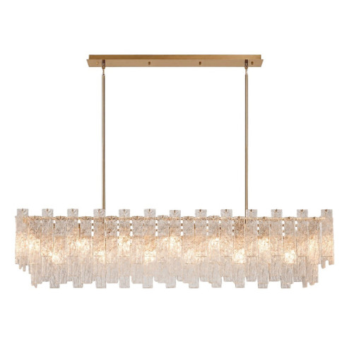 Flavia Long Rectangular Chandelier - Large (5578|H24107L-13)