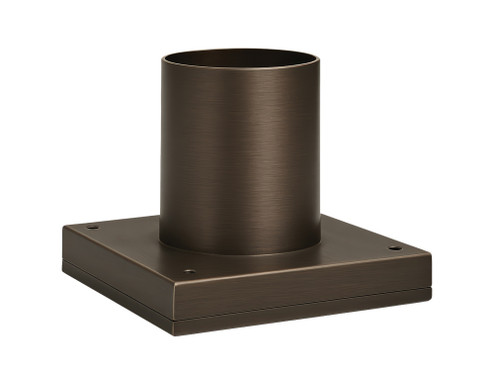 BRASS TRADITIONS - 5 inch - Dark Brass - Solid Brass - Pier Mount Adapter (3442|P200-DB)