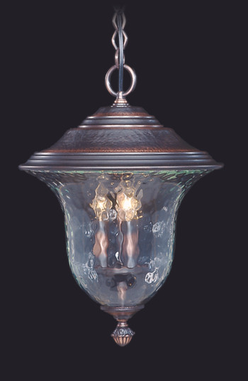 3-Light Raw Copper Carcassonne Exterior Ceiling Mount (84|8331 RC)