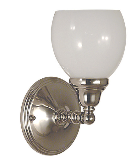 1-Light Polished Silver Sheraton Sconce (84|2427 PS)