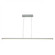 LED Linear Pendant (7|63964LEDD-SILV/ACR)