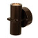 Bi-Directional Outdoor LED Wall Mount (7|20352LEDDMGLP-BRZ/CLR)