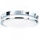 Dual Voltage Emergency Backup LED Flush Mount (7|20465LEDEM-CH/ACR)