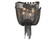 Mullholand Dr. Black Draped Chain Flush Mount (4450|HF1403-BLK)