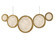 Bottega Collection Hanging Chandelier (4450|HF5010-PB)