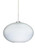 Besa Pendant Pape 12 Satin Nickel Opal Ribbed 1x75W Medium Base (127|1JC-491307-SN)