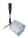 Besa Spotlight Nico 3 Bronze Stone Silver Foil 1x50W Halogen Mr16 (127|RSP-5145SF-BR)