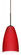 Besa Riva 9 LED Pendant Ruby Matte Bronze 1x9W LED (127|1JC-1511RM-LED-BR)