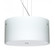 Besa Tamburo 16 Pendant Opal Matte Satin Nickel 3x11W LED (127|1KV-400807-LED-SN)