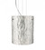 Besa Tamburo 8 Pendant Stone Silver Foil Satin Nickel 1x11W LED (127|1KG-4006SS-LED-SN)