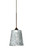 Besa Pendant Nico 4 Bronze Stone Silver Foil 1x5W LED (127|1XC-5125SF-LED-BR)