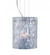 Besa Pendant Tamburo 8 Satin Nickel Clear Stone 1x100W Medium Base (127|1KG-400600-SN)