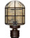 Costaluz 3417 Series Post Bronze 1x75W A19 (127|341797-POST)