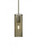 Besa, Juni 10 Stem Pendant, Latte Bubble, Satin Nickel, 1x60W Medium Base (127|1TT-JUNI10LT-SN)