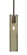 Besa, Juni 16 Stem Pendant, Latte Bubble, Bronze, 1x60W Medium Base (127|1TT-JUNI16LT-BR)