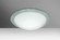Besa Ceiling Ring 13 White/Silver Foil Ring 1x9W LED (127|9772SFC-LED)