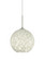 Besa Coco 8 Pendant, Carrera, Satin Nickel Finish, 1x60W Medium Base (127|1JT-COCO819-SN)