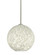 Besa Coco 12 Stem Pendant, Carrera, Satin Nickel Finish, 1x9W LED (127|1TT-COCO1219-LED-SN)