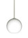 Besa Coco 8 Stem Pendant, Opal Matte, Satin Nickel Finish, 1x60W Medium Base (127|1TT-COCO807-SN)