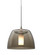 Besa Spur Cord Pendant, Smoke, Satin Nickel Finish, 1x35W Halogen (127|1XP-SPURSM-SN)