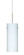 Besa Stilo 10 Pendant For Multiport Canopy Satin Nickel Opal Matte 1x100W Medium Base (127|J-412307-SN)