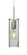 Besa, Juni 10 Pendant For Multiport Canopy, Clear Bubble, Satin Nickel, 1x60W Medium Base (127|J-JUNI10CL-SN)