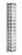 Besa Outdoor Scala 40 Silver White Acrylic 3x11W LED (127|SCALA40-WA-LED-SL)