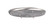 Besa 9-Light Round 120V Multiport Canopy, Satin Nickel (127|T39X-SN)